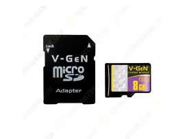 V-GEN Micro SDHC 8GB Turbo Class 10 85MB/s